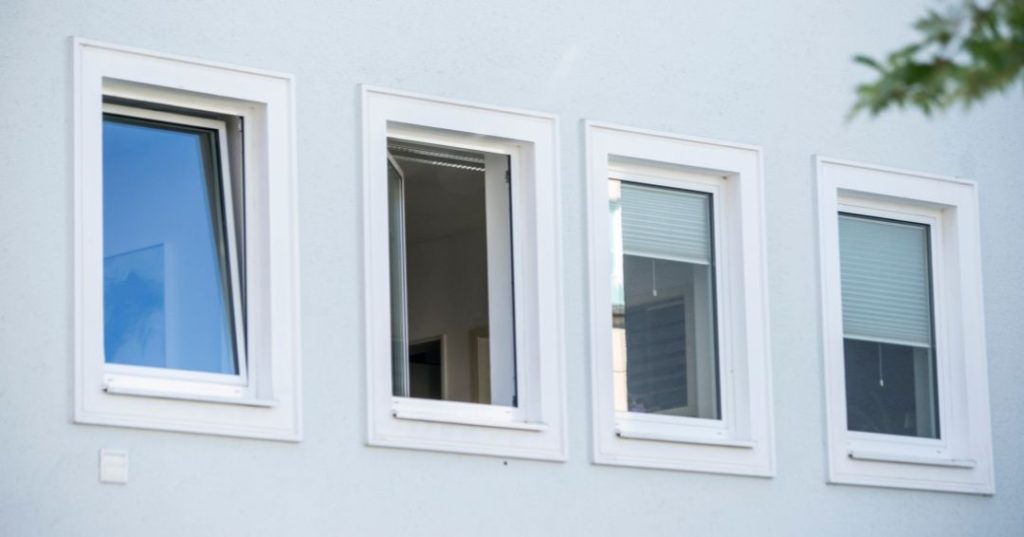 Janelas de vidro em Olinda