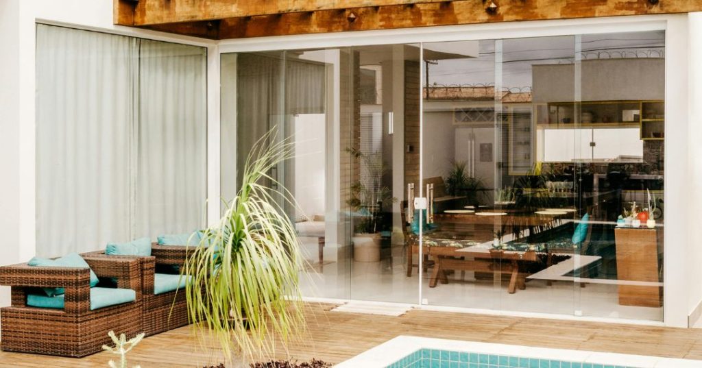 Portas de vidro em Olinda